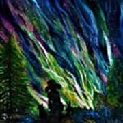 Aurora Borealis Northern Lights Show Poster