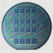 Intel 4001 Rom Cpu Silicon Wafer Chipset Integrated Circuit, Silicon Valley 1971 Poster