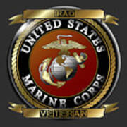Iraq Marine Veteran Poster