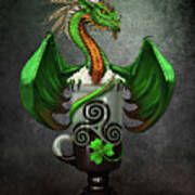 Irish Coffee Dragon Poster