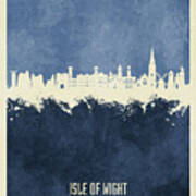 Isle Of Wight England Skyline #97 Poster