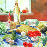 Italian Salad - Tabletop Series #2 Poster