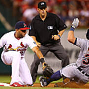 James Mccann And Jhonny Peralta Poster