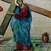 Jesus At Nevskiy Church Poster