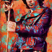 Jim Morrison Tribute Art Soul Kitchen Poster