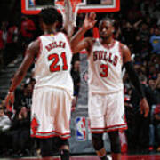 Jimmy Butler and Dwyane Wade Poster