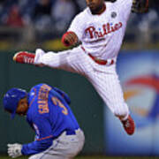 Jimmy Rollins and Curtis Granderson Poster