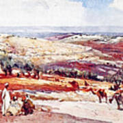 John Fulleylove On The Road From Jerusalem To Bethany Poster