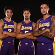 Josh Hart, Lonzo Ball, And Kyle Kuzma Poster