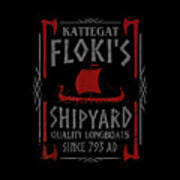 Kattegat Floki's Shipyard Poster