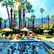 Keeping Cool, Palm Springs Poster