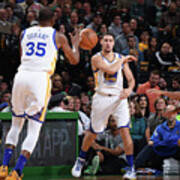 Kevin Durant And Klay Thompson Poster