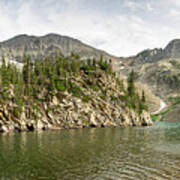 Lake Agnes Panorama Poster