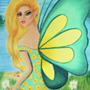Lake Fairy Poster