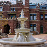 Lambert Castle Fountain Poster