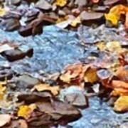 Leaves In The Stream Poster