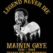 Legend Marvin Gaye Thank You For The Memories Poster