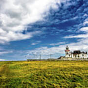 Lighthouse On Loop Head Peninsula  In Ireland Poster