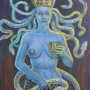 Lmedusa. Snake Goddess Poster