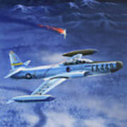 Lockheed F-94b Starfire Poster