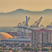 Long Beach Vista Poster