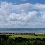 Looking Across To Moel Famau Poster