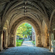 Looking Through At Holder Hall Poster