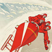 Luchon Superbagnres, 1922 Poster