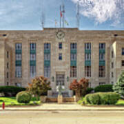 Macon County Courthouse - Decatur, Illinois Poster