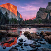 Magical Yosemite Poster