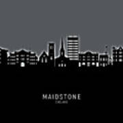 Maidstone England Skyline #49 Poster