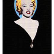 Marilyn Monroe Diamonds Are Forever Poster