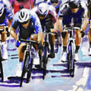 Mark Cavendish Stage 4 Tdf 2021 Poster