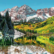 Maroon Bells Poster