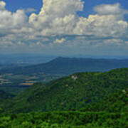 Massanutten Mountain With Thunderhead Poster