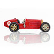 Matchbox Models Of Yesteryear Y-6 Bugatti Type 35 1926 Square Side Poster