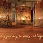 May Your Days Be Merry And Bright Poster