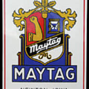 Maytag Antique Sign Poster