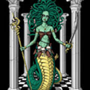 Medusa Gorgon Goddess Poster