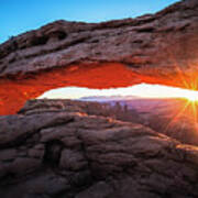 Mesa Arch Sunrise Poster