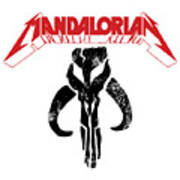 Metallicarian - Mandalorian Poster