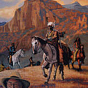 Michael Dudash Western Painting Poster