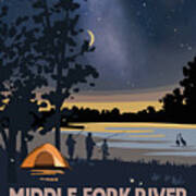 Middle Fork River Forest Preserve Poster