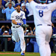 Mike Moustakas And Eric Hosmer Poster