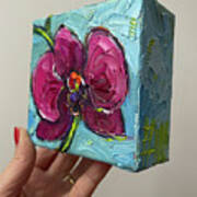 Mini Orchid - 3d Canvas Painted Edges View 1 Poster