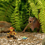 Miniature Jurassic Adventure No. 3 Poster