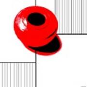 Mondrian Circles-squares-lines Poster