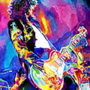 Monolithic Riff - Jimmy Page Poster
