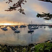 Monterey Bay Panoramic, California Coast Poster