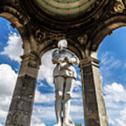 Monument Jeanne D'arc In Bonsecours Poster